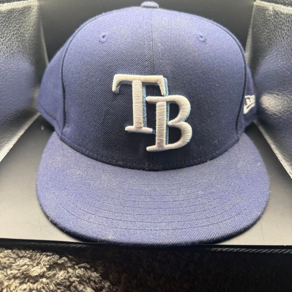 New-era Men's Navy and Blue Hat